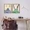 Stupell Industries Stylish Ladies in Stripes 2pc Floater Framed Canvas Wall Art Set Design by June Erica Vess